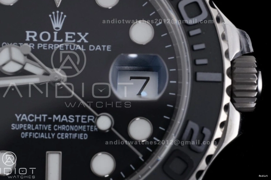 226627 Best Clean Dial SH3235 Yacht-Master 1:1 Edition Titanium Bracelet Black Titanium On 0901